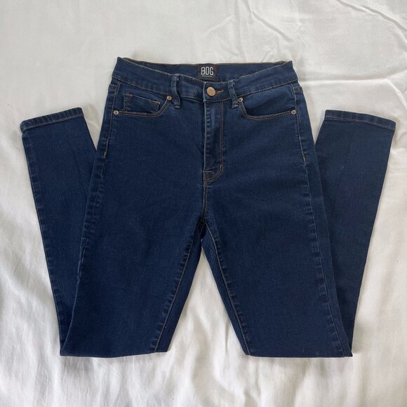 Urban Outfitters BDG Twig High Rise Dark Wash Denim Jeans | Size 27 - Picture 1 of 6